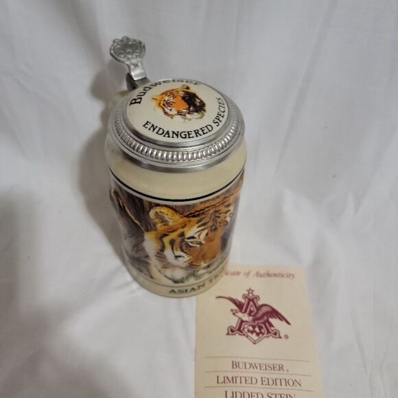 Budweiser Asian tiger stein - Picture 4 of 4